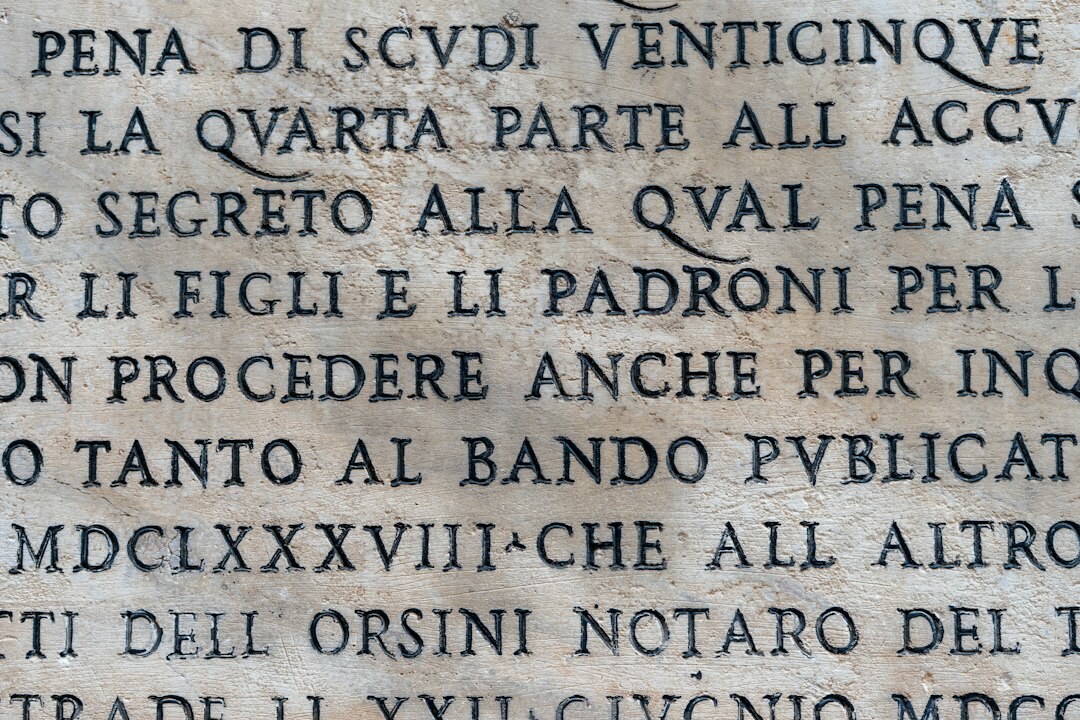 ancient roman advertisement