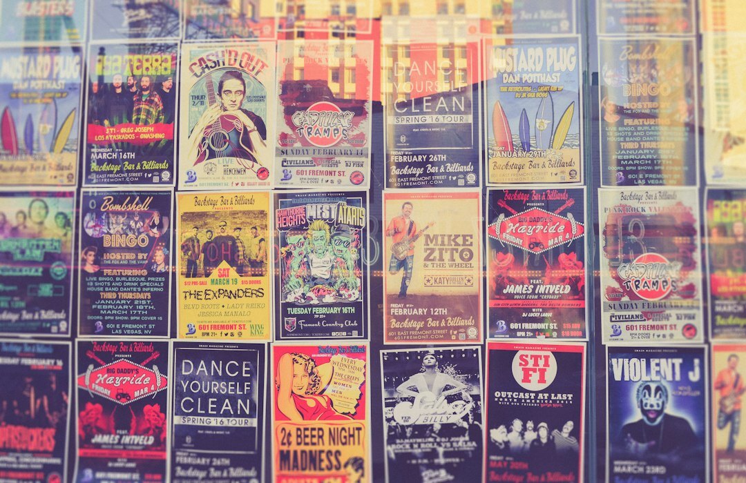 old advertising posters
